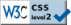 W3C Valid CSS 2.1
