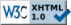 W3C Valid XHTML 1.0